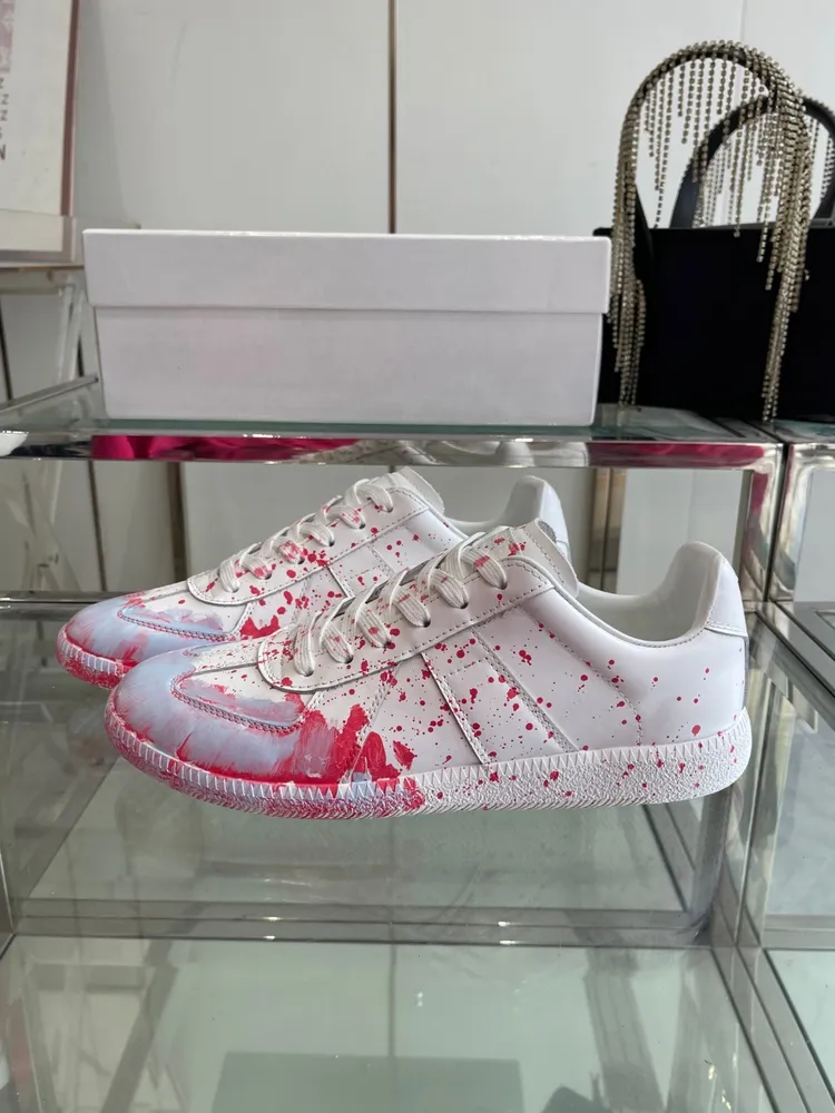 Maison Ma*giela - MM6 메종 25SS 페인트 Replica 스니커즈 (해외최상급)