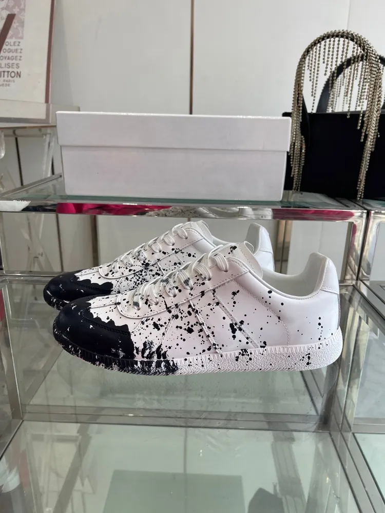 Maison Ma*giela - MM6 메종 25SS 페인트 Replica 스니커즈 (해외최상급)