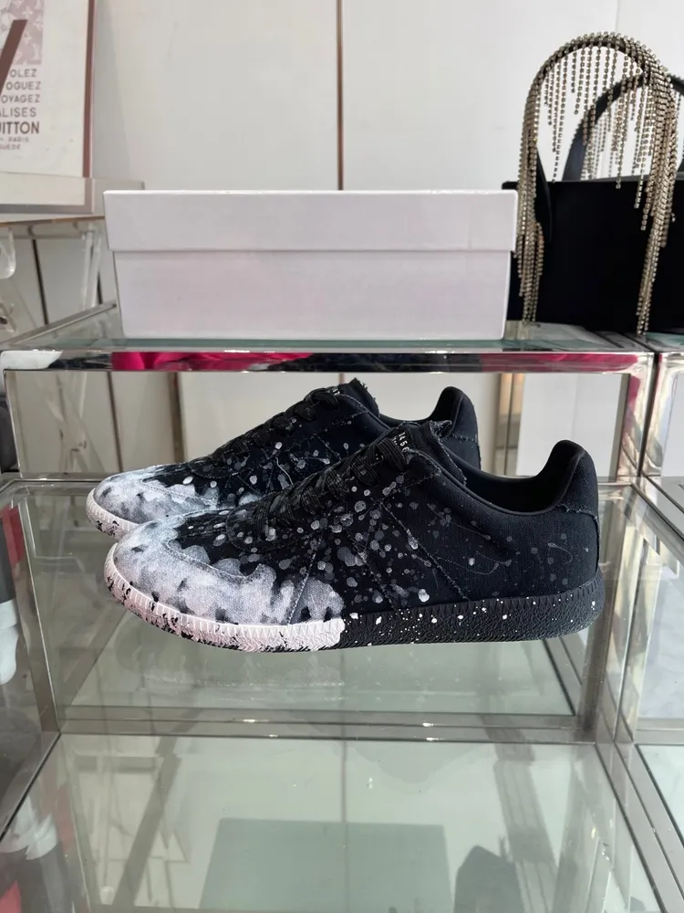 Maison Ma*giela - MM6 메종 25SS 페인트 Replica 스니커즈 (해외최상급)