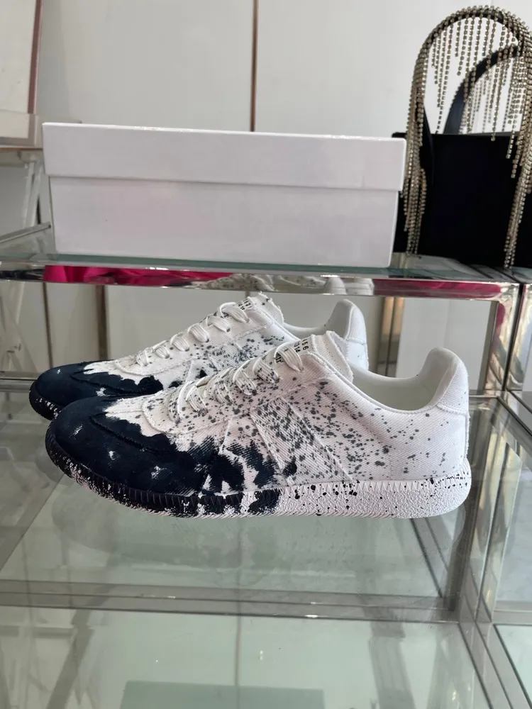 Maison Ma*giela - MM6 메종 25SS 페인트 Replica 스니커즈 (해외최상급)