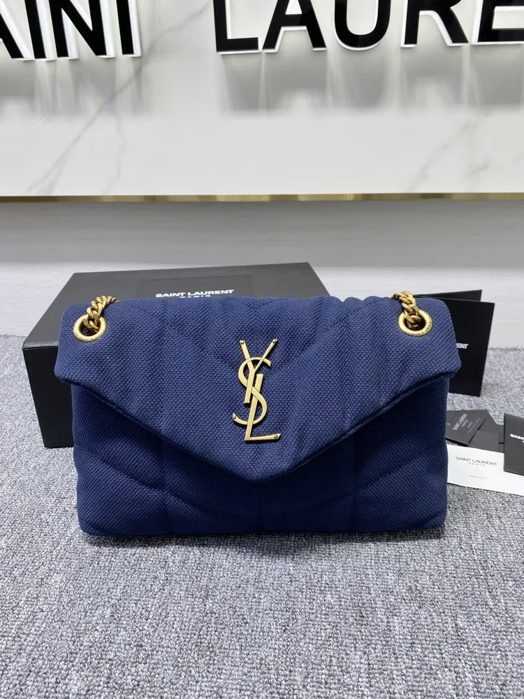 Sa*nt Lauren* 캔버스 PUFFER 미디엄 토이백 577475