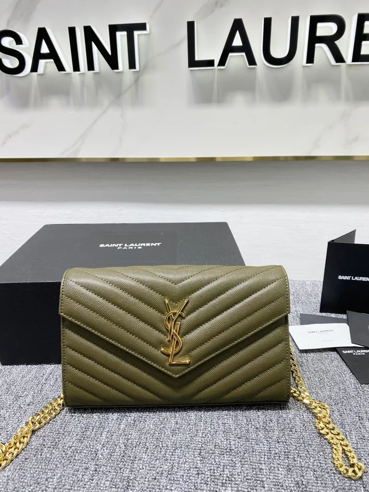 Saint Lauren* 모노그램 체인 숄더백 360452