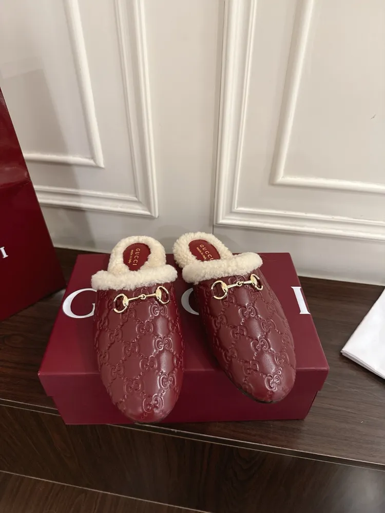 GG 프린스타운 시어링 레더 블로퍼