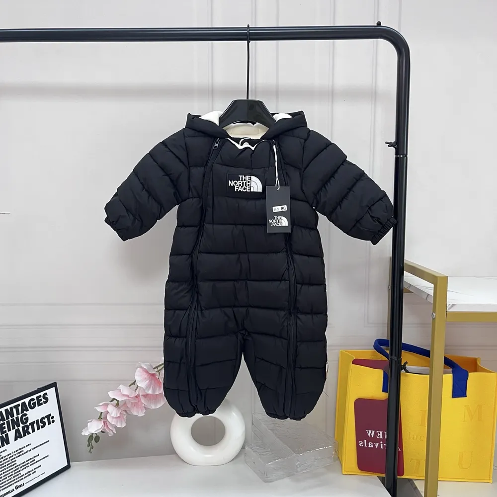 후드 키즈 패딩 바디수트