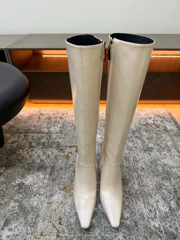 크리스털 장식 10.5cm 힐 여성 슈즈