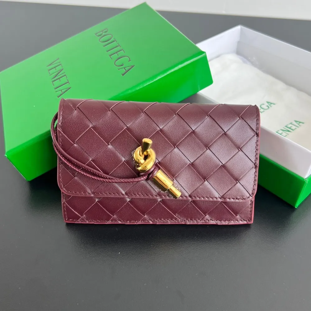 BOTTEGA VENET* 보테가 안디아모 지퍼 카드 케이스 (해외최상급)