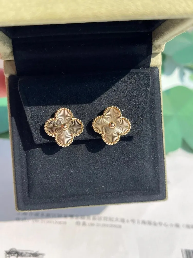 Van Cleef &amp; Arpel* 반클 빈티지 알함브라 이어링 귀걸이 - 기요세 (해외최상급)
