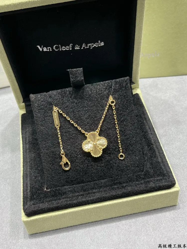 Van Cleef &amp; Arpel* 반클 기요세 빈티지 알함브라 네크리스 목걸이 (해외최상급)