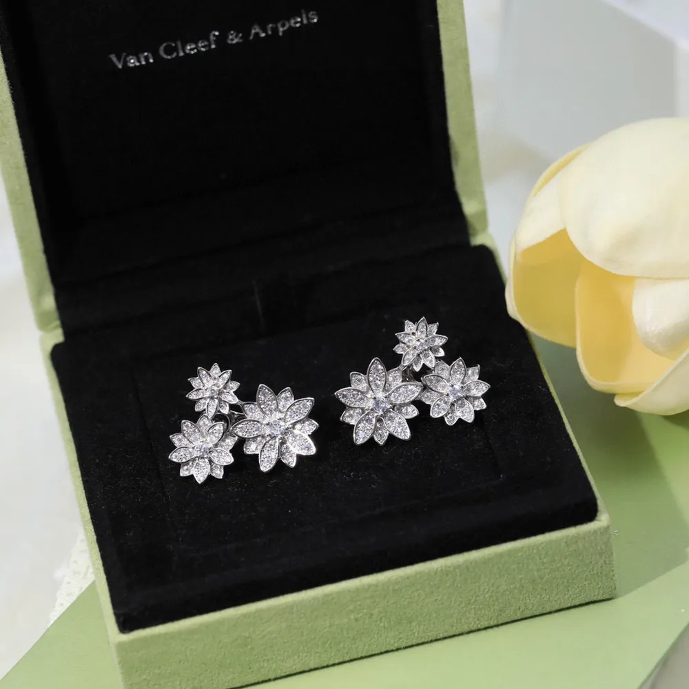 Van Cleef &amp; Arpel* 반클 다이아몬드 이어링 귀걸이 (해외최상급)