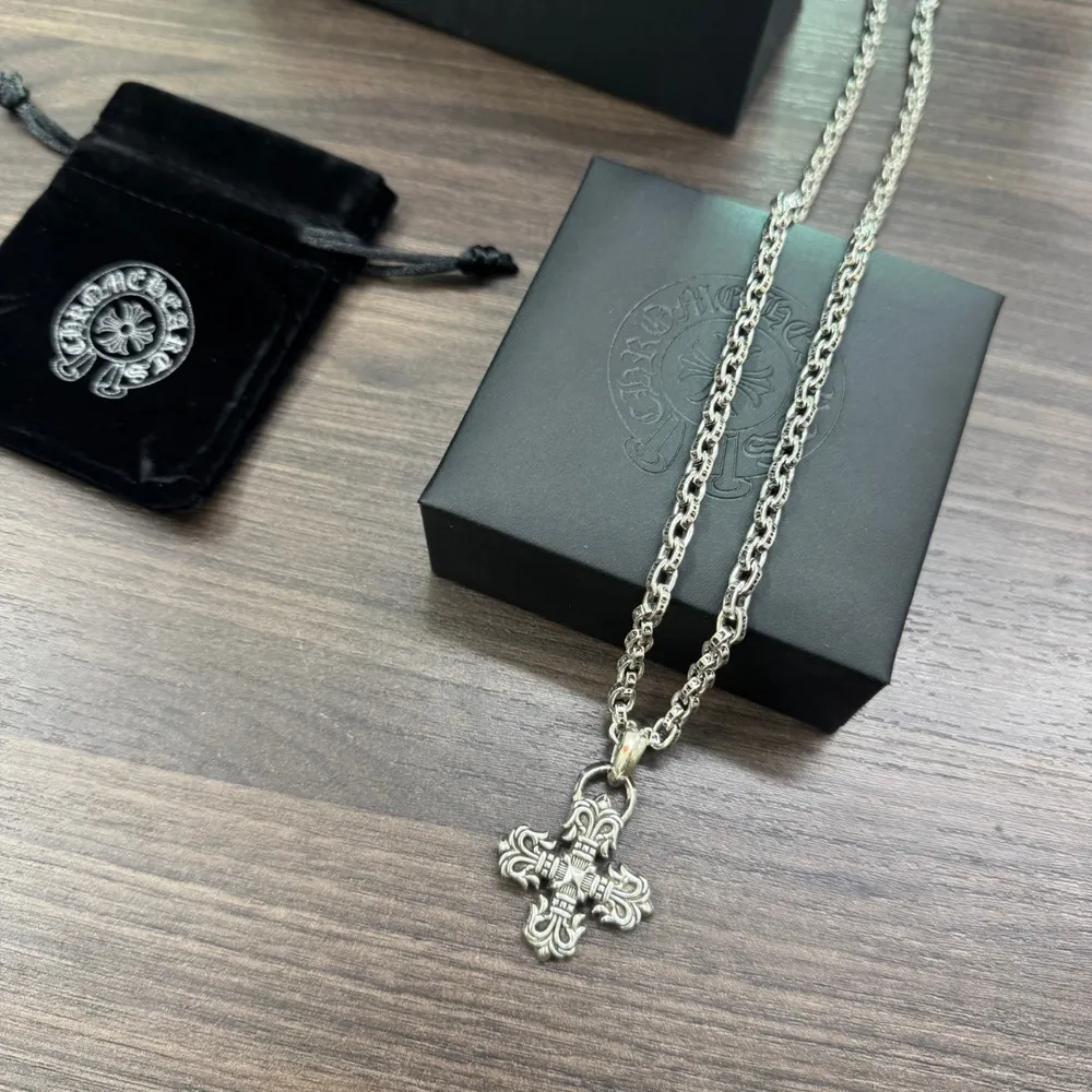 Chrome He*rts 크롬 네크리스 목걸이 (해외최상급)