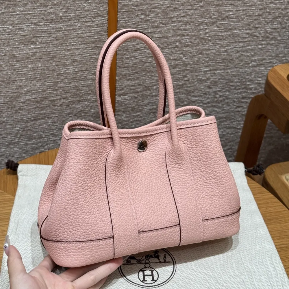 에르메* 가든파티 미니 23 cm 울수공 핸드메이드 (최상위급)