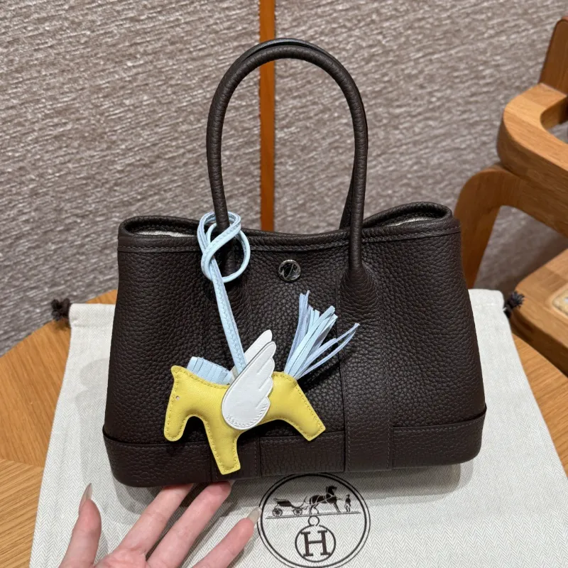 에르메* 가든파티 미니 23 cm 울수공 핸드메이드 (최상위급)