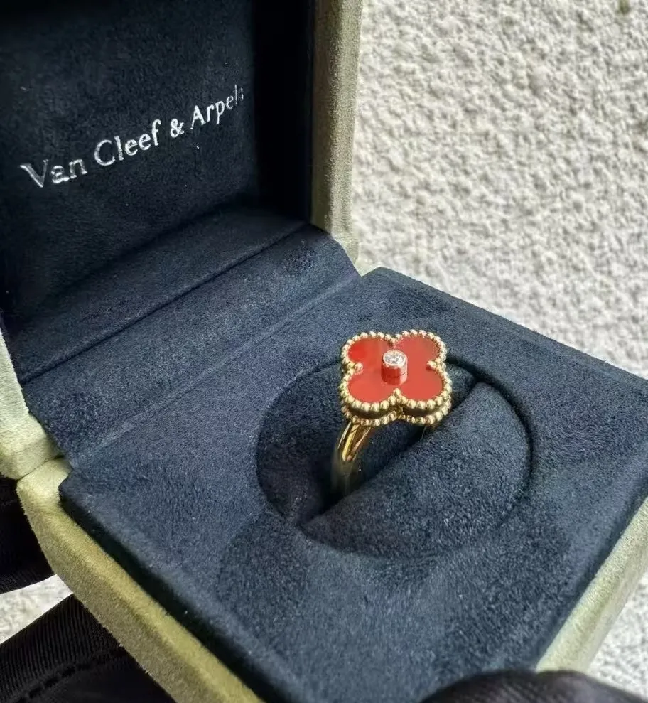 빈티지 알함브라 링 커넬리언 반지